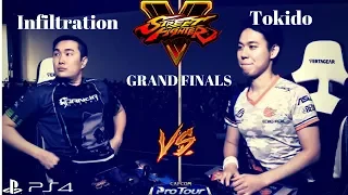 Final Round 2018: Street Fighter V AE: Infiltration vs Tokido [Grand Finals]