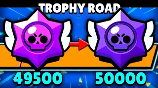 HE FINISHED THE TROPHY ROAD! (50,000 Trophy World Record)