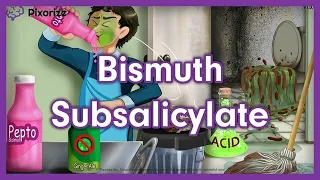 Bismuth Subsalicylate Mnemonic for Nursing Pharmacology (NCLEX)