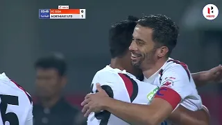 A stunning free-kick by Hernan Santana vs FC Goa | Hero ISL 2021-22