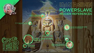 MOTION MAIDEN 🔎 Iron Maiden - Powerslave OBSERVATION (hidden references)