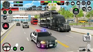 Police Car Transport Truck Game| Police Vehicle Transport Game#gaming#gameplay#games#game#androi