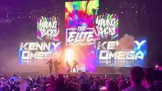 THE ELITE entrance FULL GEAR 2022 LIVE