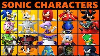 How I First Knew the Names of Sonic Characters