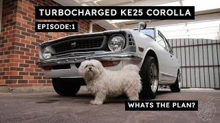 Turbocharging my 1974 KE25 Toyota Corolla - The beginning.