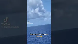 Batman vs The Chinese Navy 🤣🤣 #shorts #military #usnavy