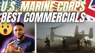 🇬🇧BRIT Reacts To U.S. MARINE CORPS BEST COMMERCIALS!