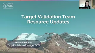 Target Validation Resource Updates Walkthrough