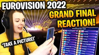 Eurovision 2022 | Grand Final Results REACTION | UK & Sweden POV