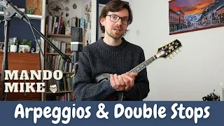Arpeggios & Double Stops - The link between them - Mandolin Lesson (Beginner & Intermediate)