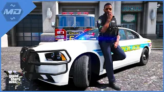 FIRE DEPARTMENT MISSING IN ACTION | CITY PATROL | GTA 5 LSPDFR POLICE MOD