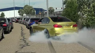 CRAZY BMW's Arriving at Bimmerfest - Burnouts!! X5M Mannhart, M2 FI/iPE M3, M4, M5, M6 etc!