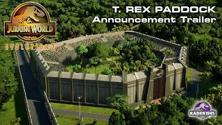 Jurassic World Evolution 2  -  T  Rex Paddock Announcement Trailer - Mod
