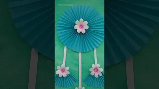 Beautiful 😍 Wall Hanging Craft Idea • Easy Paper Craft #shorts #youtubeshorts #viral #wallhanging