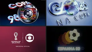 Todas as Vinhetas de Copa do Mundo da Globo (1970-2022)