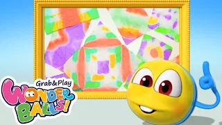 Learn Tie Dye Art with Wonderballs | Art & Craft for Kids | Wonderballs Playground