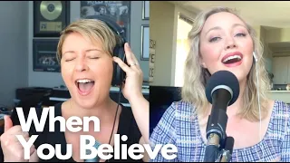 When You Believe (Whitney Houston and Mariah Carey Cover) - Kristina Helene & Diane Pancel