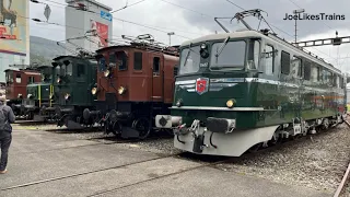 Depotfest Olten 2023/ Historische Züge von SBB Historic und verschiedene Vereine/ 27.8.2023