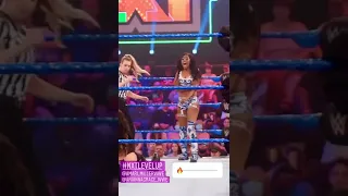Amari Miller vs Arianna Grace tense fight in the WWE Women's NXT Match | WWE New Diva Stars #shorts