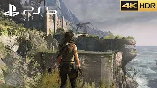 Tomb Raider: Definitive Edition (PS5) 4K HDR Gameplay - Cliffside Bunker