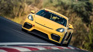 Porsche 718 GT4 MR Manual -  Nurburgring 7.09 BTG - Schnelle Schwaben Trackday