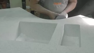 Изготовление столешницы из искусственного камня