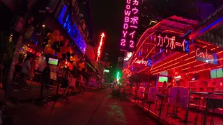 [4k] Soi Cowboy on Halloween Night 2020 || Bangkok