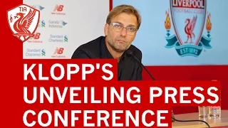 JURGEN KLOPP'S FIRST LIVERPOOL FC PRESS CONFERENCE (IN FULL)