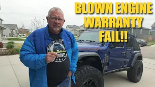 Engine Replacement - Warranty FAIL!!