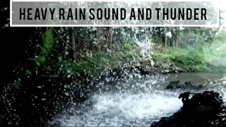 Rain Sounds For Sleeping - 99% Instantly Fall Asleep With Rain And Thunder Sound