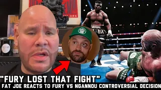 Fat Joe Reacts To Tyson Fury Split-Decision Win Over Francis Ngannou