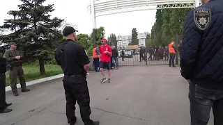 Охорона громадського порядку під час футбольного матчу