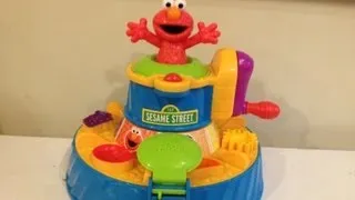 SESAME STREET PLAY-DOH Color Mixer  Elmo Sesame Street Toys Video