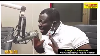 Learn to live in good Health with Dr Akanayo