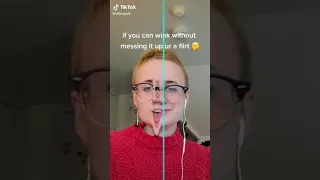 "If You Wink Without Messing It Up You're a Flirt" TikTok: olliespark