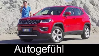 Jeep Compass FULL REVIEW test onroad offroad Limited Trailhawk all-new neu 2017/2018 - Autogefühl