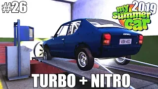 My Summer Car 2019 - Dinamômetro com Turbo e Nitro! Quantos cavalos será que vem? (NOVA ATUALIZAÇÃO)