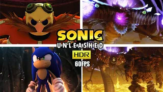 SONIC UNLEASHED 60FPS HDR - All Bosses + Cutscenes (S Rank + No Ring Loss) [XBOX SERIES X]