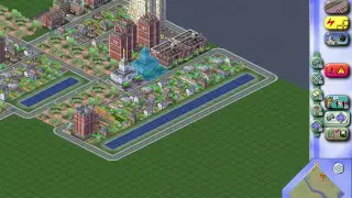 SimCity 3000 gameplay  ( No Commentary) - part 4 I First Commercial!