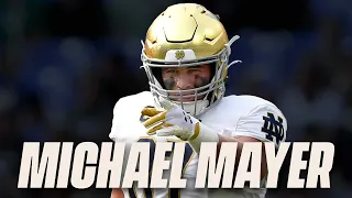 Notre Dame TE Michael Mayer Highlights | 2023 NFL Draft Breakdown