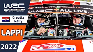 WRC Rally Onboard - Esapekka Lappi / Toyota GR Yaris Rally1 : WRC Croatia Rally 2022