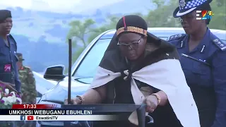 Her Majesty the Queen Mother has arrived for the Buhleni Royal Residence - Buganu Ceremony