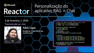 Personalização do aplicativo RAG + Chat​
