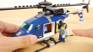 LEGO City Set Helicopter Arrest 60009 Build & Review