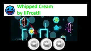 200 Stars! Geometry Dash - Whipped Cream by IIFrostII(3 Coins)