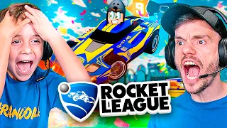 GOLEADA NO FUTEBOL DE CARROS DO ROCKET LEAGUE - Família Brancoala Games