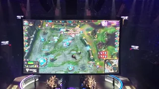 Tsm vs TL final team fight-Crowd Perspective