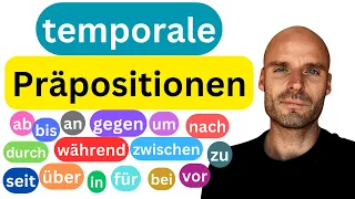 ALLE temporalen Präpositionen (in einem Video 😉)