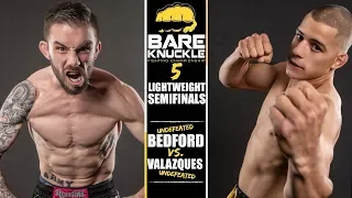 BKFC 5 Full Fight "Brutal" Johnny Bedford vs. Abdiel Valazques