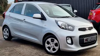 2016 (66) Kia Picanto '1' Air 1.0 5Dr in Bright Silver. 36k Miles. 2 Owners. £20 Tax. S/Hist. SOLD